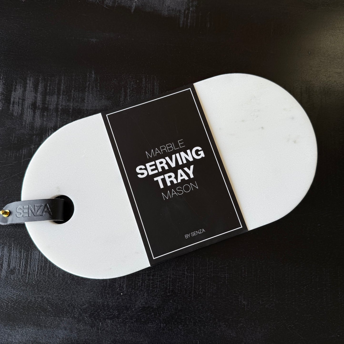 Senza - serveerplank marmer