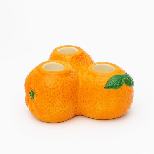 Kaarsenhouder orange